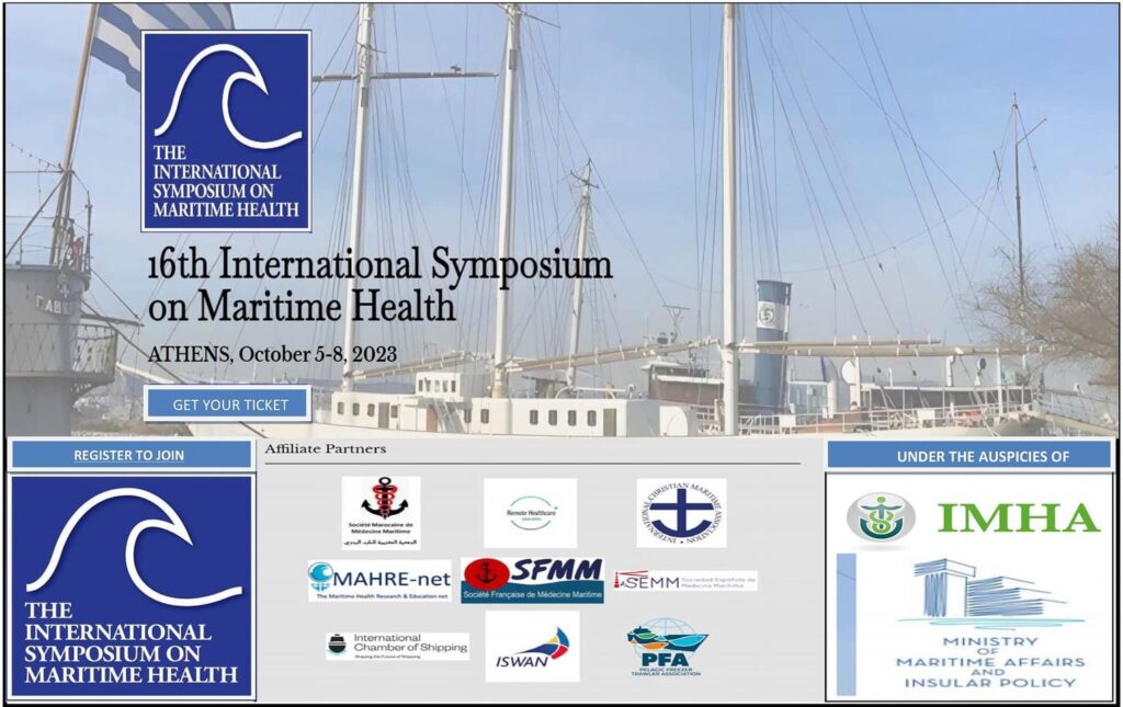 16th International Symposium on Maritime Health – Piraeus365