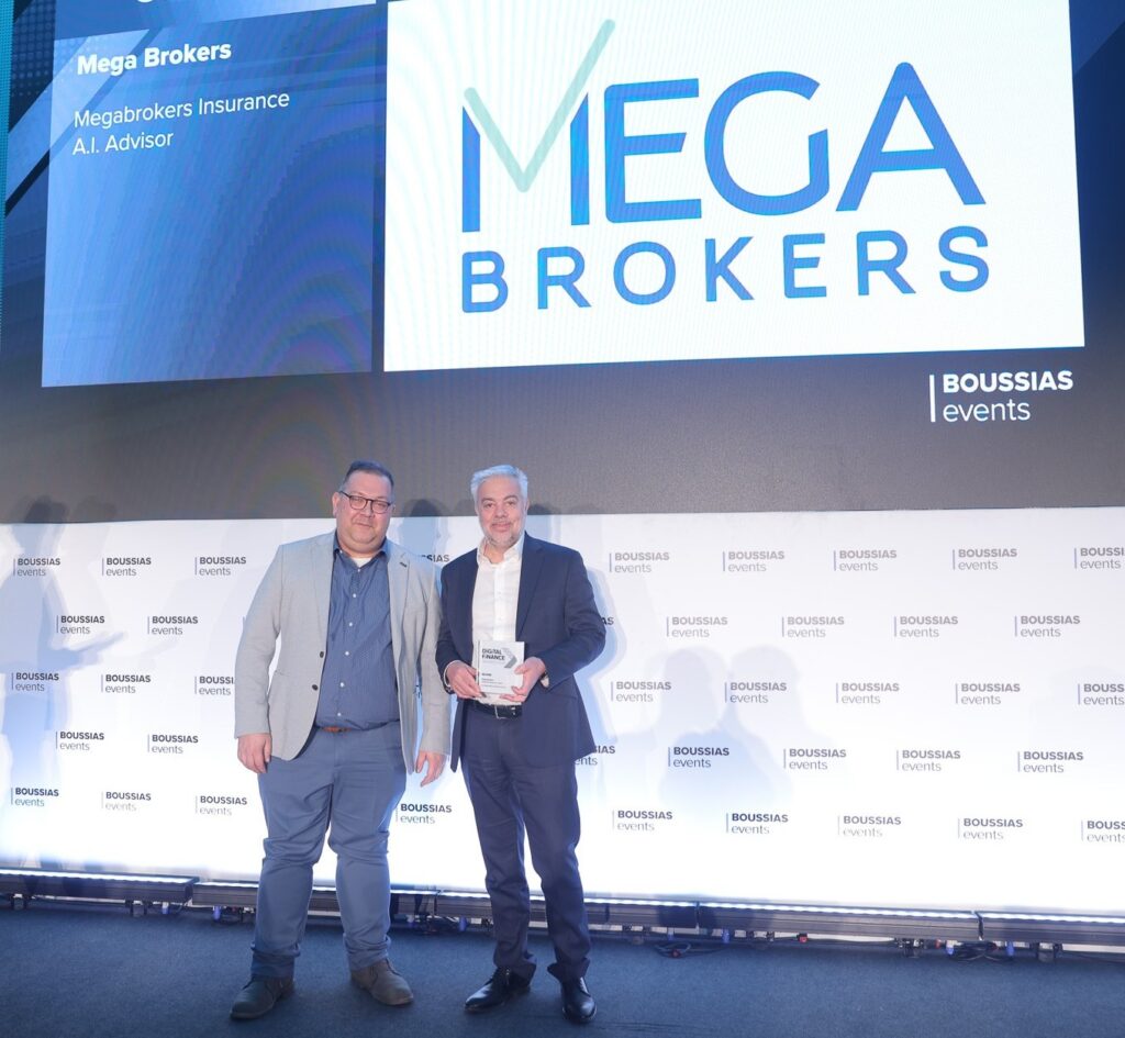 Η MEGA BROKERS βραβεύθηκε στα Digital Finance Awards 2026 – Piraeus365
